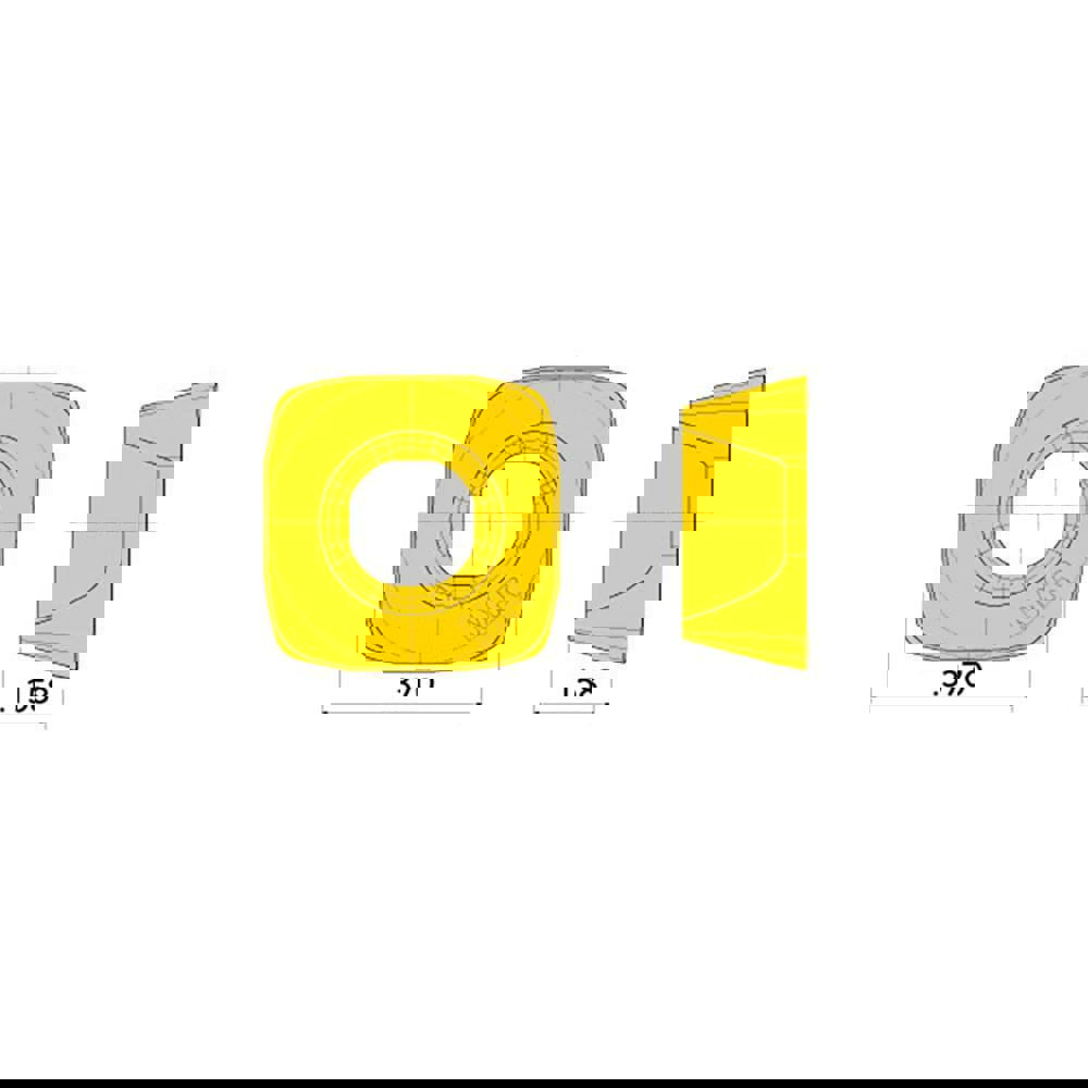 Milling Insert: SDXS0904MPR-MR IN4005, IN4005, Solid Carbide